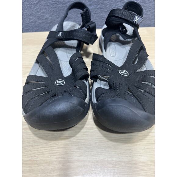 Keen Rose Beach Anti-Odor Sandals Black Ankle Strap Hiking Casual Womens Size 11 - Picture 11 of 11